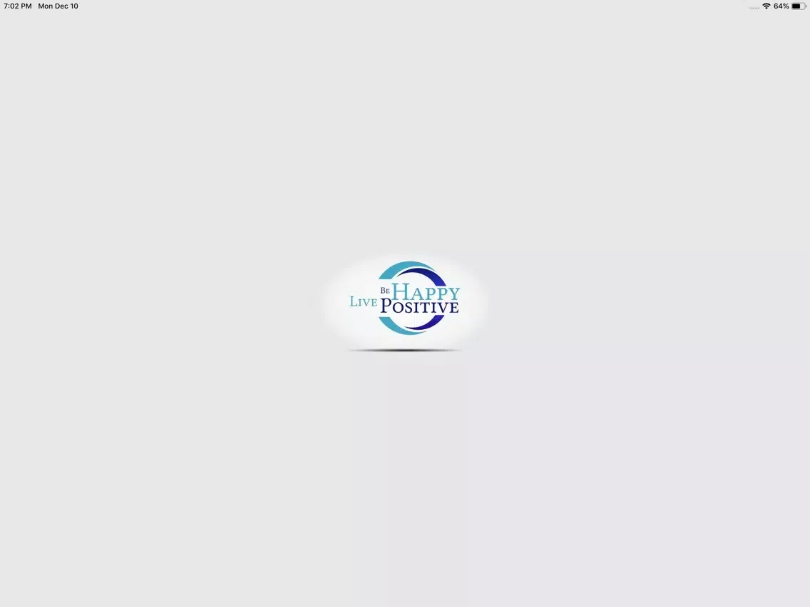 Be Happy Live Positive iPad  スクリーンショット