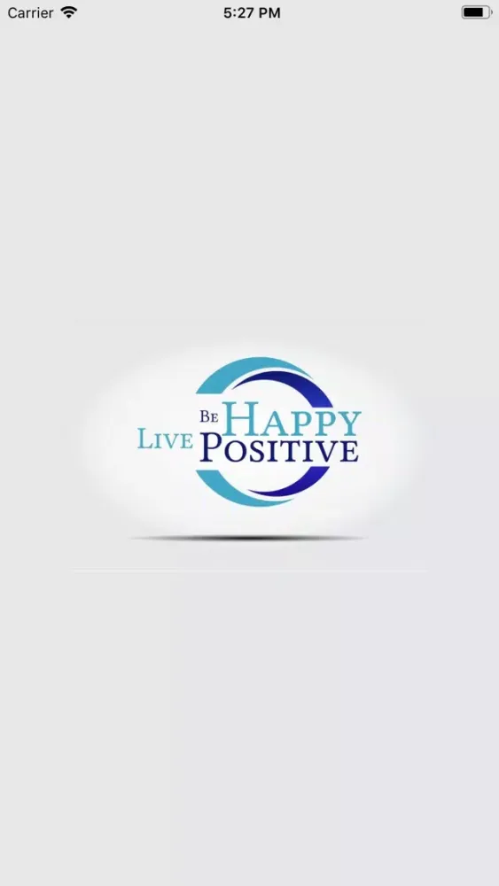 Be Happy Live Positive スクリーンショット
