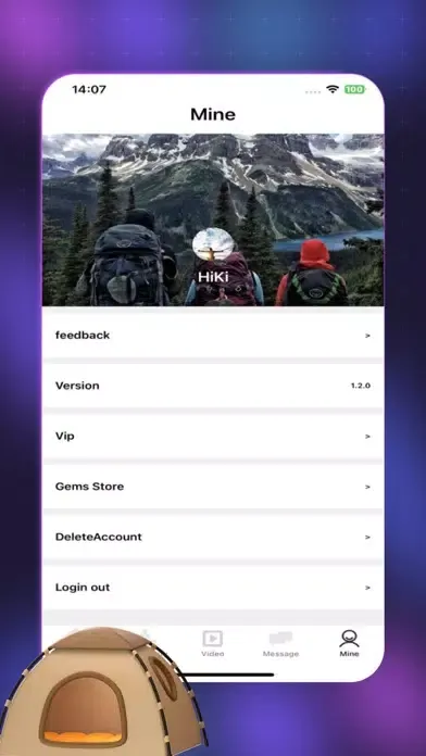 Tangkapan layar Hiki: Seek, Explore & Link
