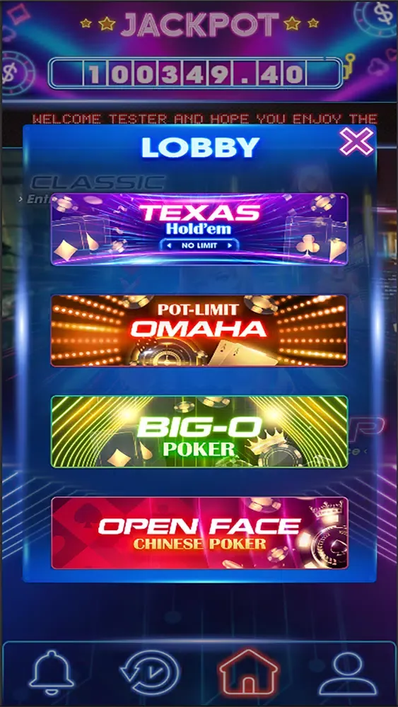 BIT Poker Entertainment World Ekran Görüntüleri