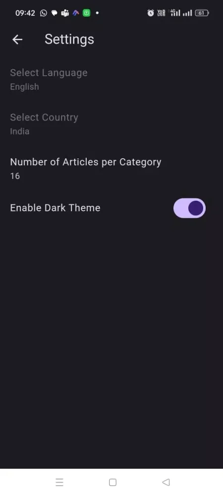 News Insight Screenshots
