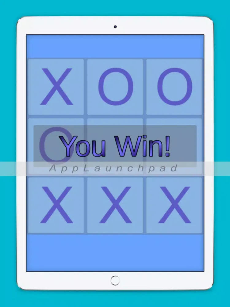 Noughts & Crosses (by James L) iPad  スクリーンショット