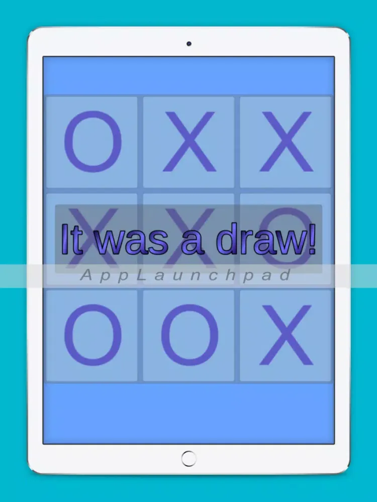 Noughts & Crosses (by James L) iPad  スクリーンショット