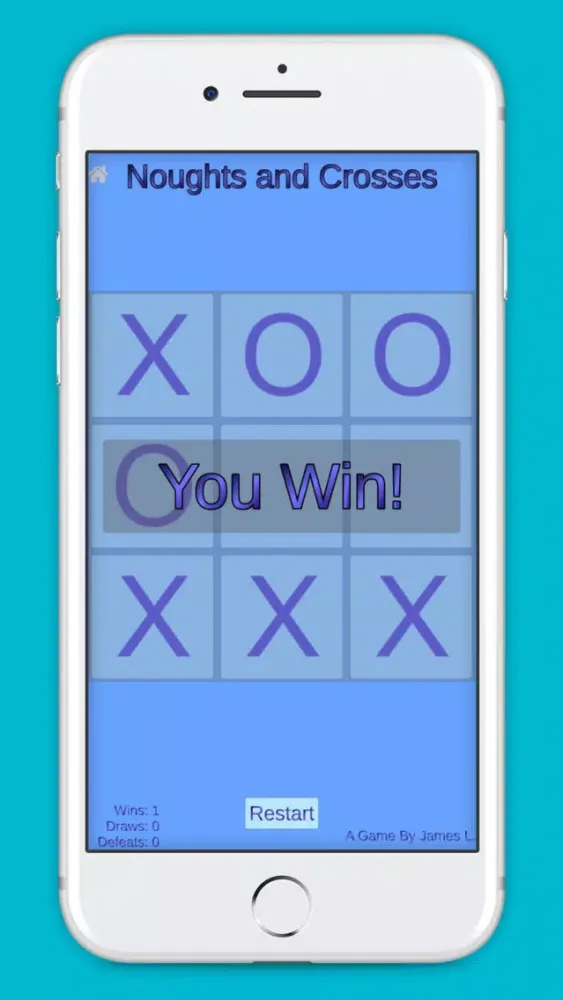 Noughts & Crosses (by James L) スクリーンショット