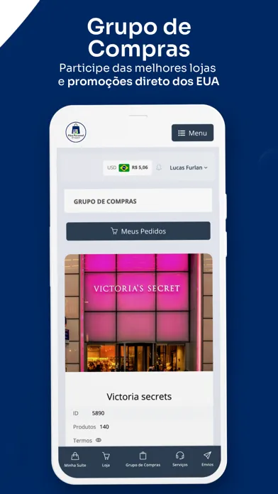 Ảnh chụp màn hình của Pâm Personal Shopper