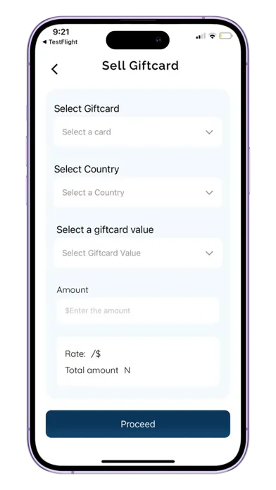 Presto: Sell Giftcards Screenshots