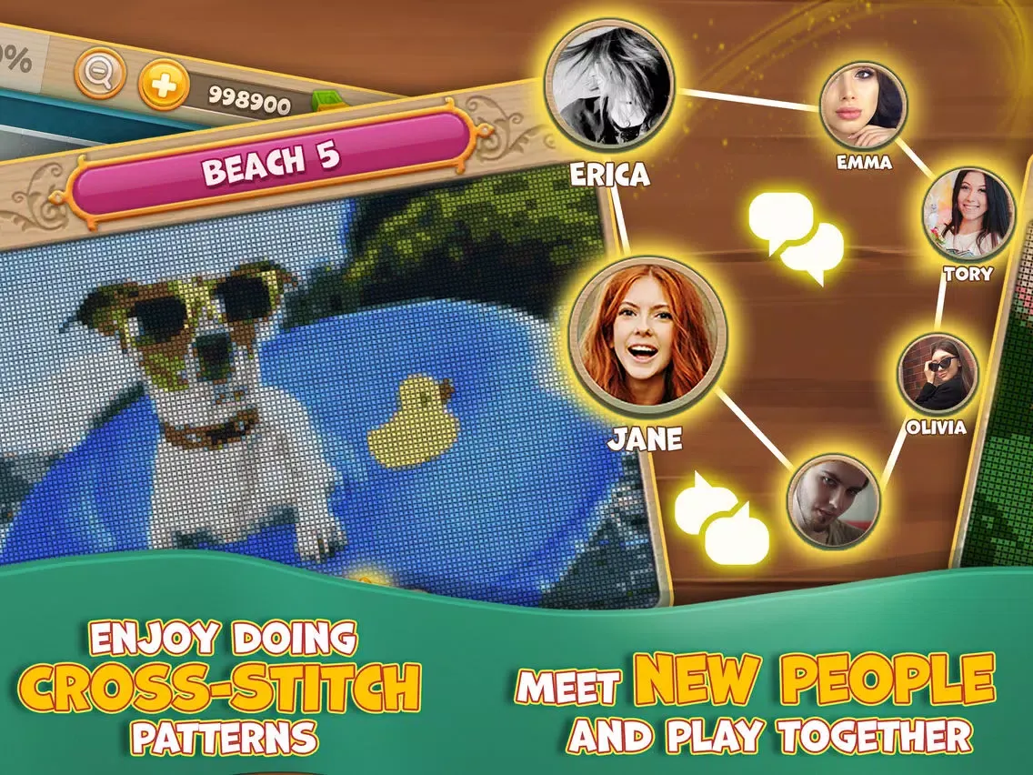 Capturas de pantalla de Cros­s­-­S­t­itch Mania iPad 