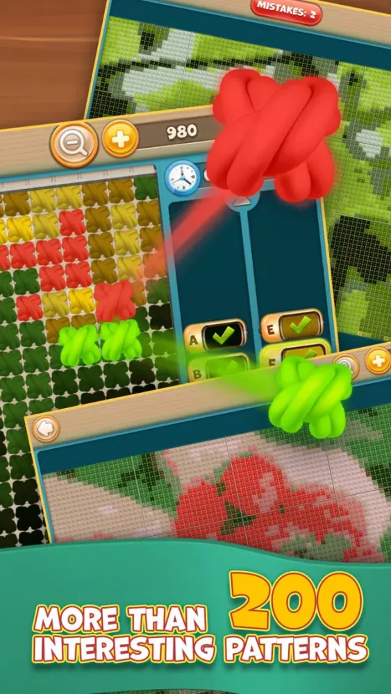 Capturas de pantalla de Cros­s­-­S­t­itch Mania