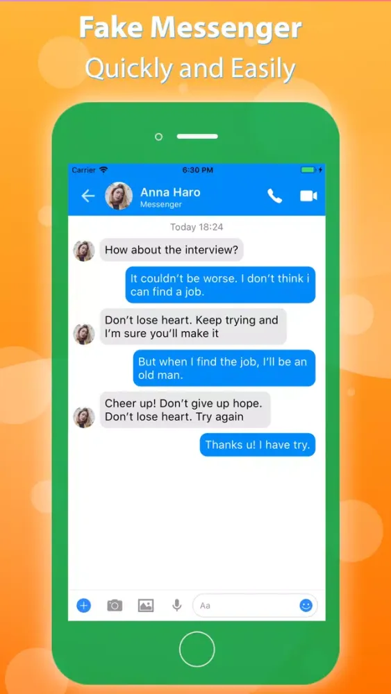 Fake Text Message - Fake SMS Screenshots