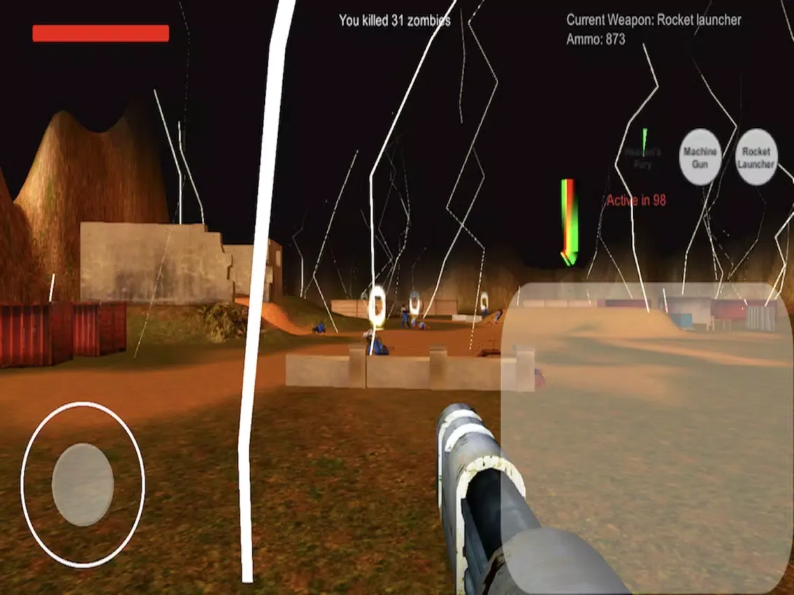 Скриншоты Endless Zombie shooter iPad 