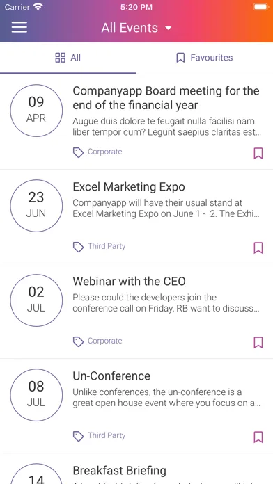 Companyapp Communicator স্ক্রিনশট