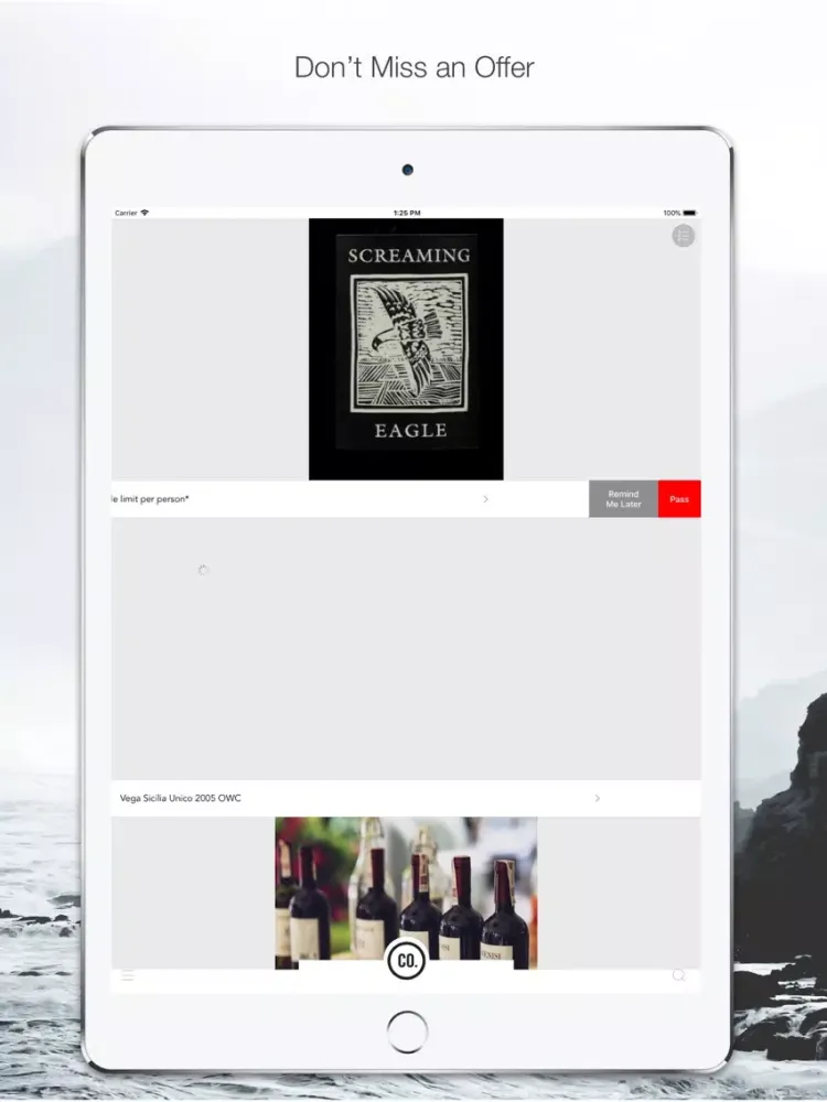 تصاویر Company Fine Wines iPad 