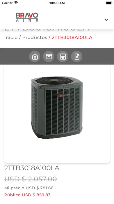Tangkapan skrin MiHVAC