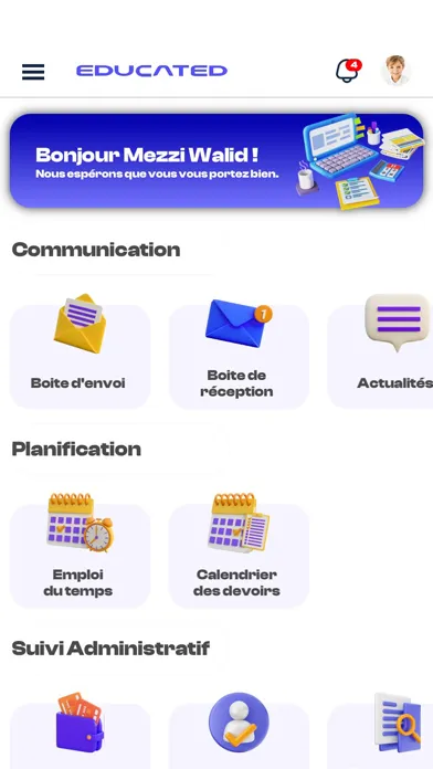 Capturas de pantalla de Educated FMS