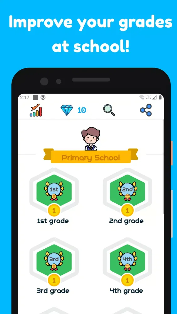 1st - 12th Grade Math Problems Screenshots