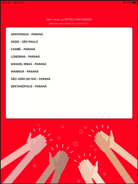 Petro Vantagens iPad 应用截图
