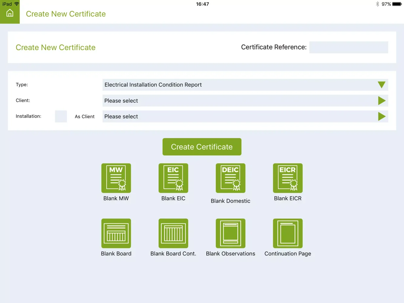 Pro Certs Screenshots