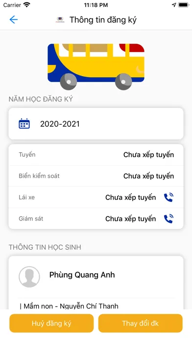 Screenshot di VSC Bus