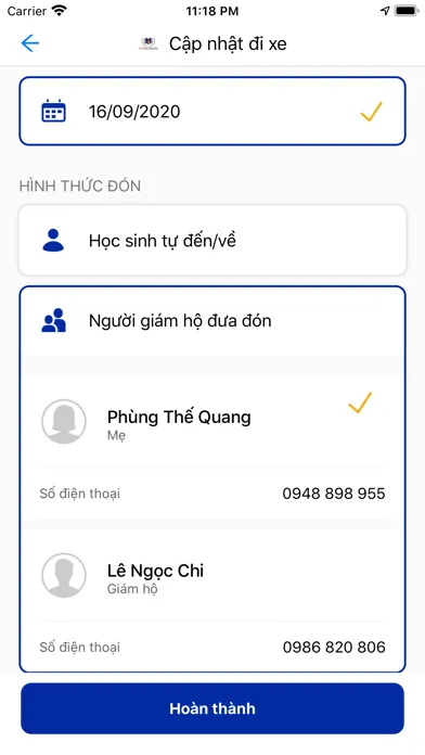 Screenshot di VSC Bus