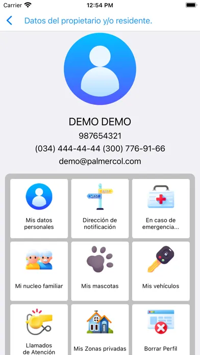 Capturas de pantalla de ZafiroPH Propietarios