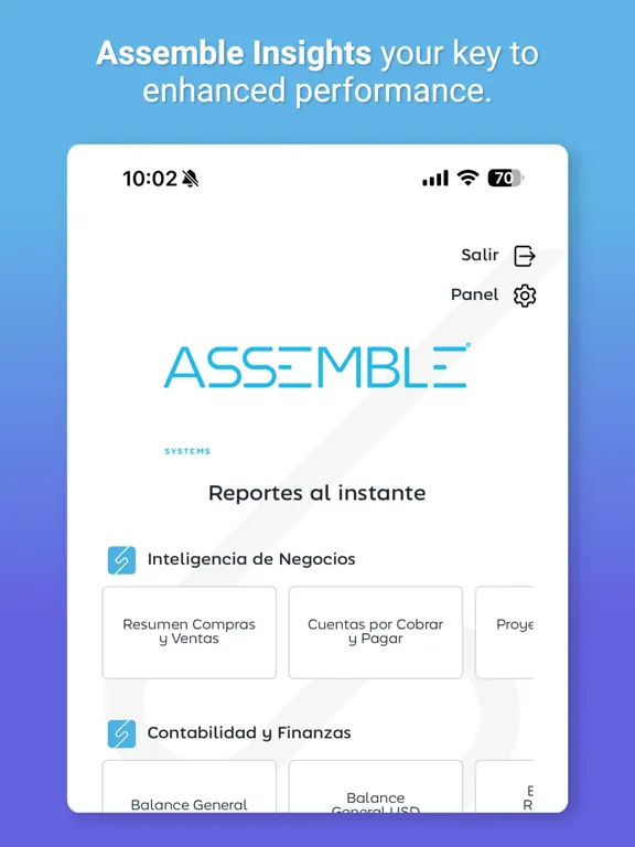 Assemble Insights iPad  سکرین شاٹس
