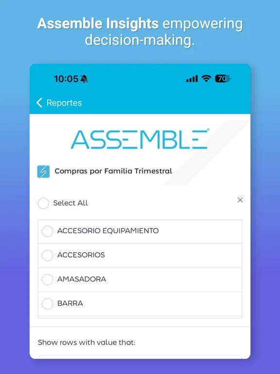 Assemble Insights iPad  سکرین شاٹس