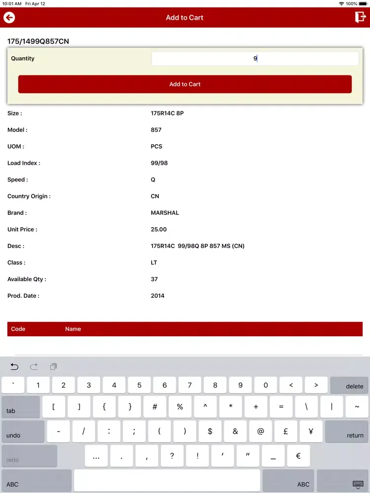 Binter iPad 应用截图