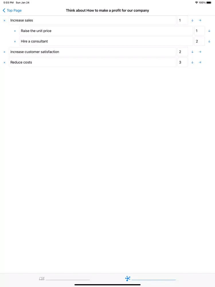 Decision-Making Tools iPad  スクリーンショット