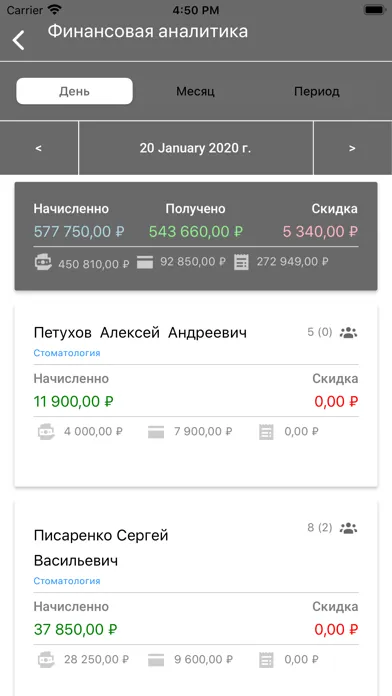 Tangkapan layar Моя - Клиника