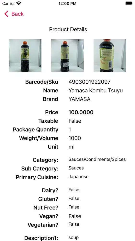 Foodmart88 Vendor App Screenshots