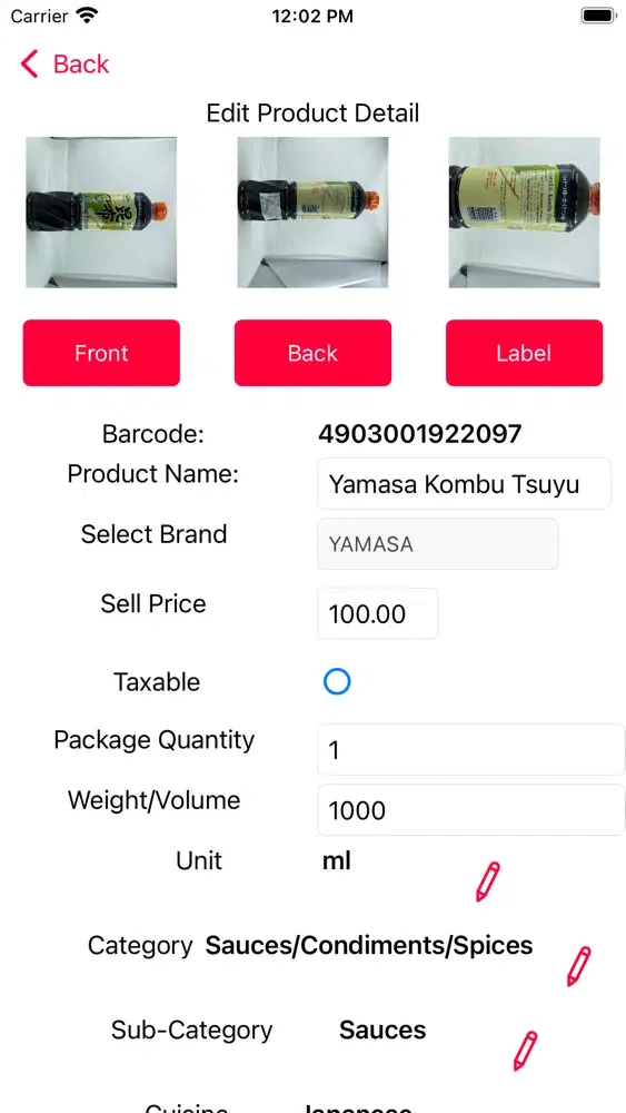 Foodmart88 Vendor App Screenshots