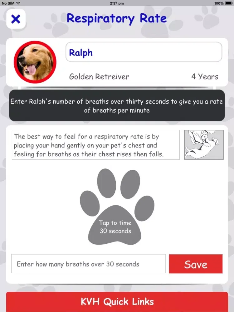 KVH MyPet iPad  Screenshots