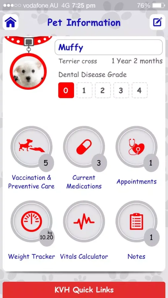 KVH MyPet Screenshots