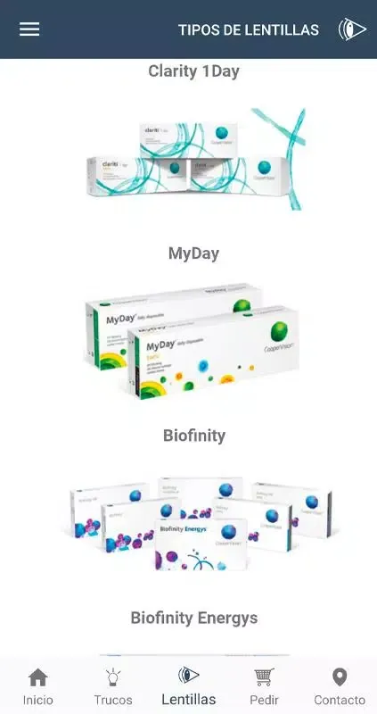 LentiAPP Screenshots