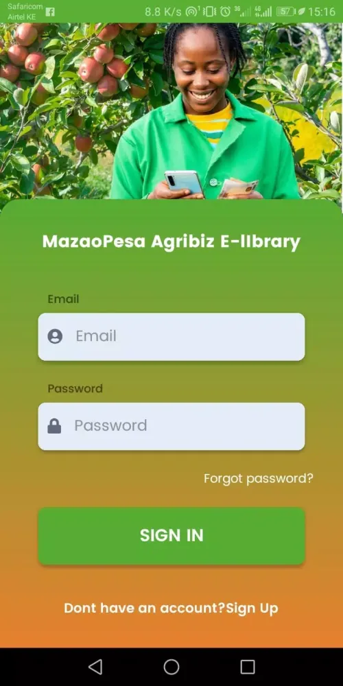 MazaoPesa Agribiz E-Library應用截圖