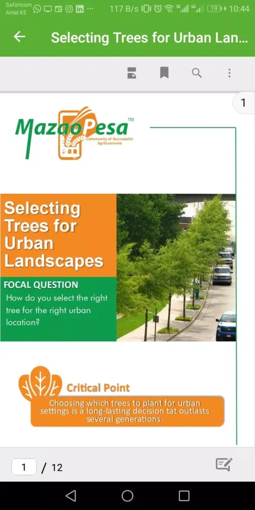 MazaoPesa Agribiz E-Library應用截圖