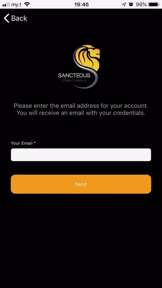 Sancteous App Screenshots