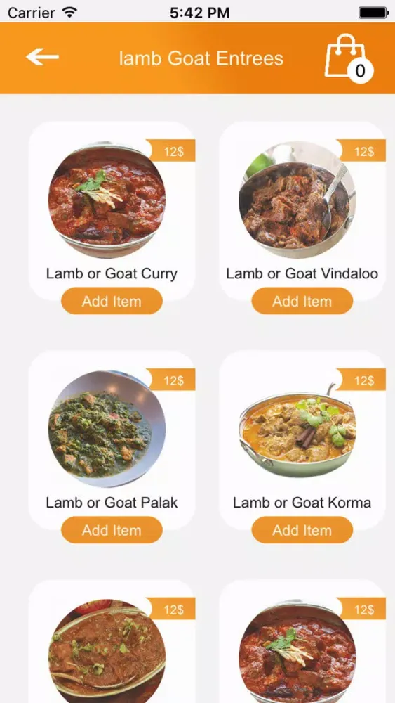 Ảnh chụp màn hình của Dosa and Biryani House