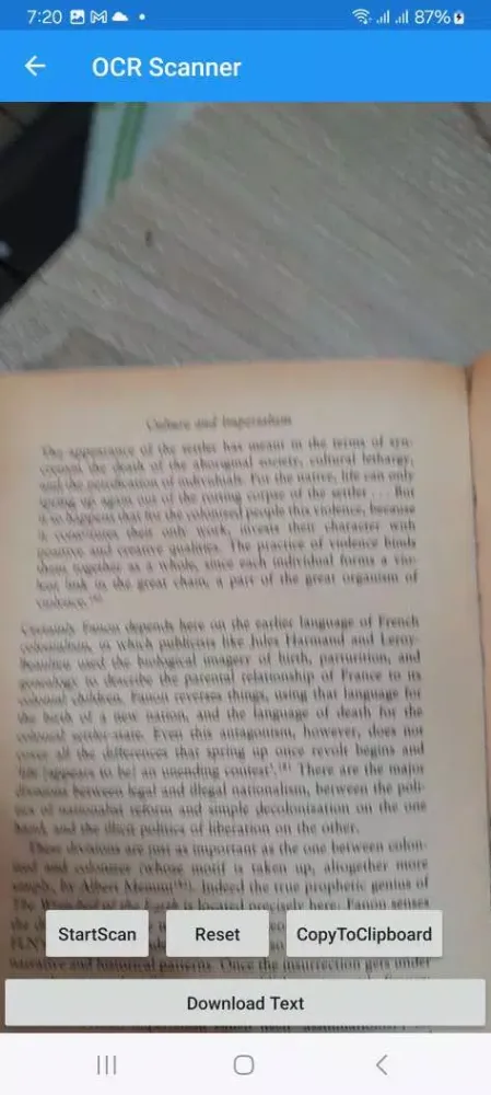 Simple OCR: Image to Text Screenshots