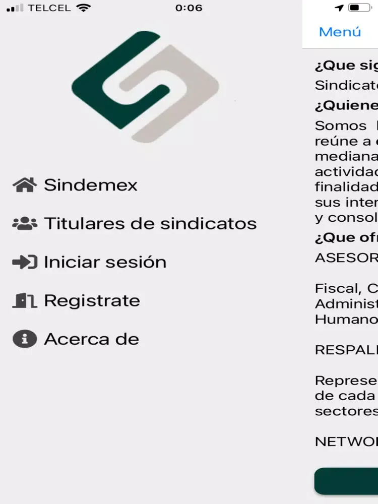 Bolsa de Trabajo SINDEMEX iPad 应用截图