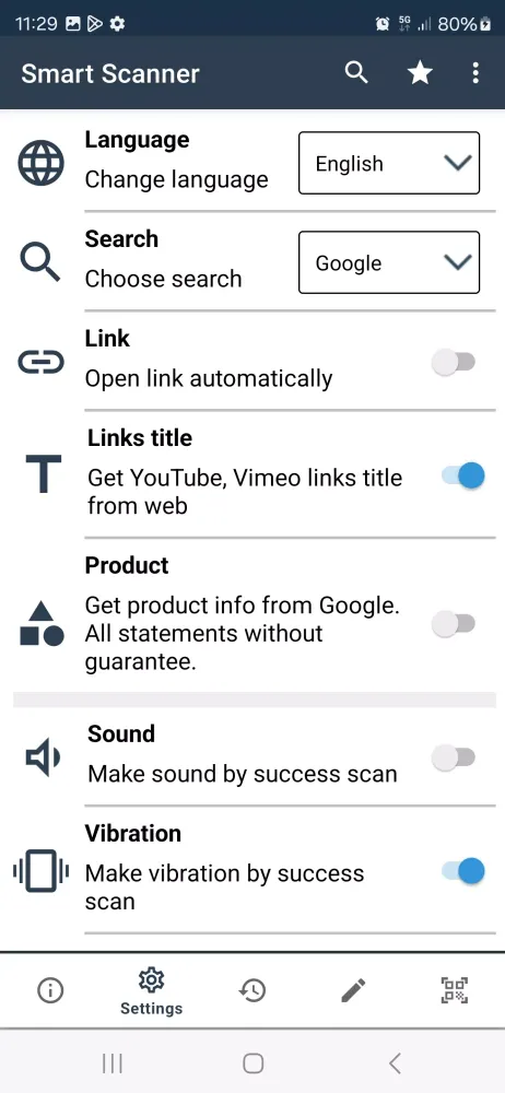 Smart Scanner Screenshots