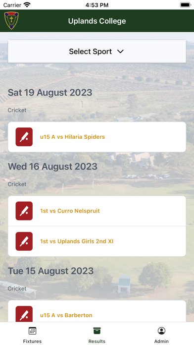 Screenshot di Uplands Sports