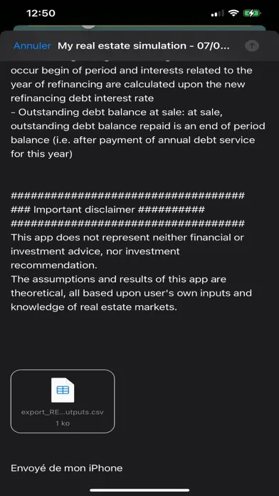 Real Estate Capital Gain Screenshots