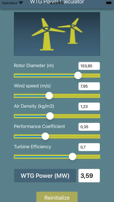 Скриншоты Wind Turbine Power Calculator