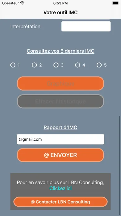 LBN IMC App Ekran Görüntüleri