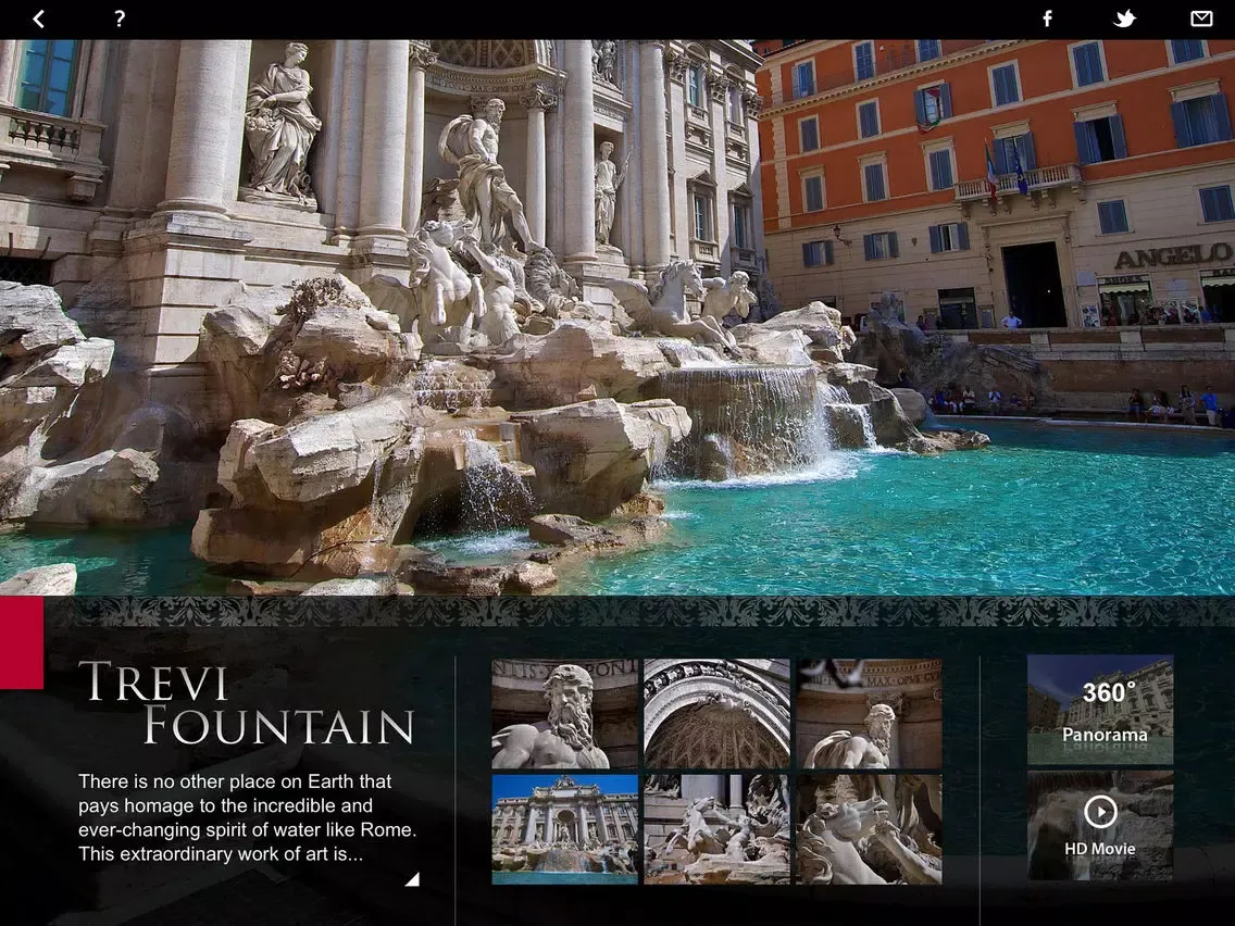 Скриншоты Rome HD - ItalyGuides.it iPad 