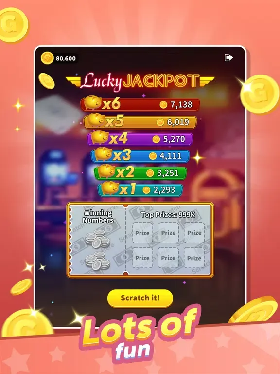 Spinning Bingo iPad 應用截圖