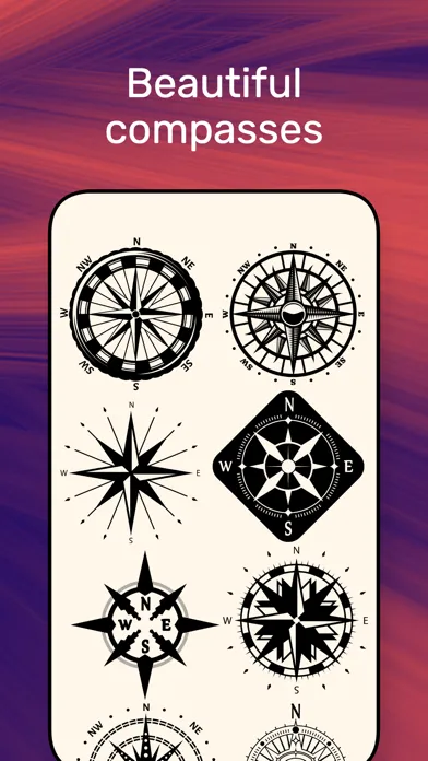 Ảnh chụp màn hình của Compass Ω