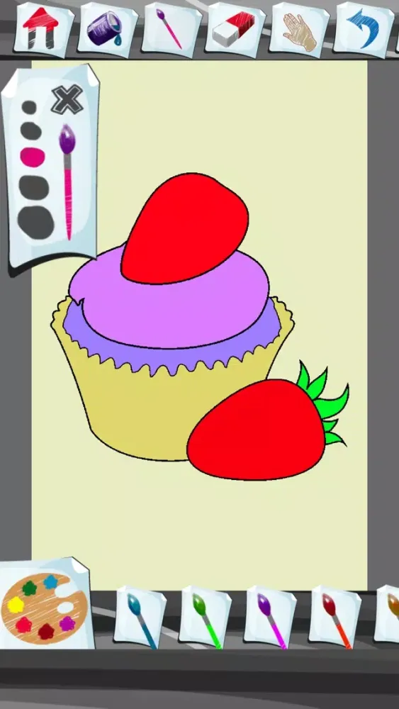 Cupcake Coloring Book App應用截圖
