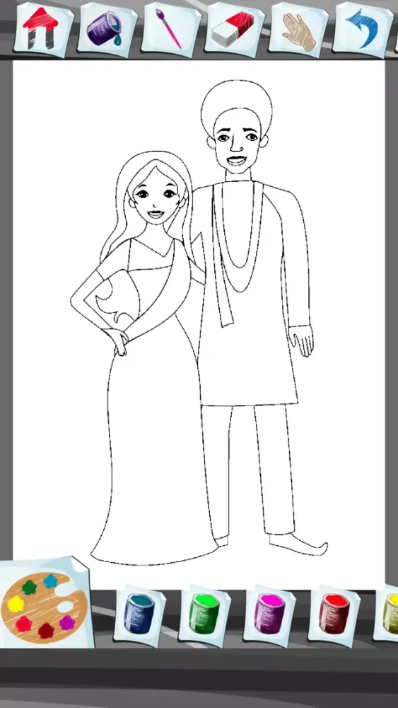 Hindi Coloring Book Screenshots